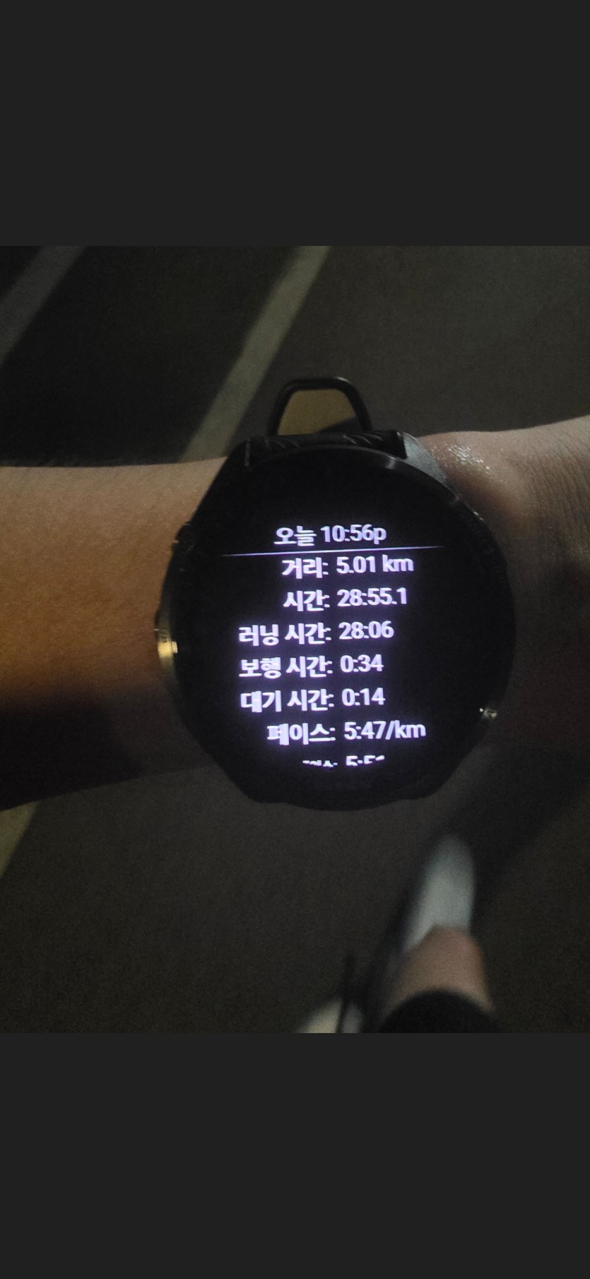 3주만에 뛰었는데(0)