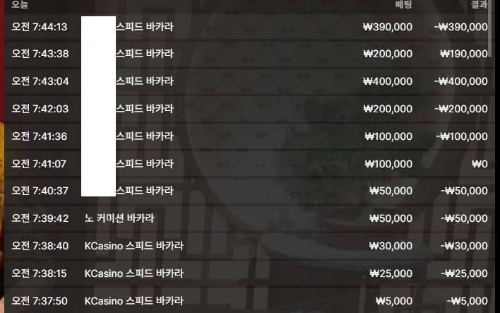 아침부터 8연패는(0)