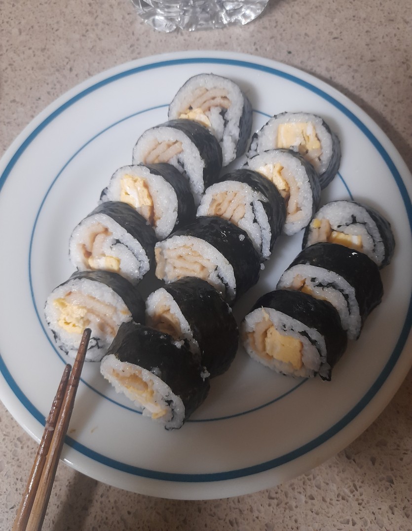 어묵 계란 김밥.!!(0)