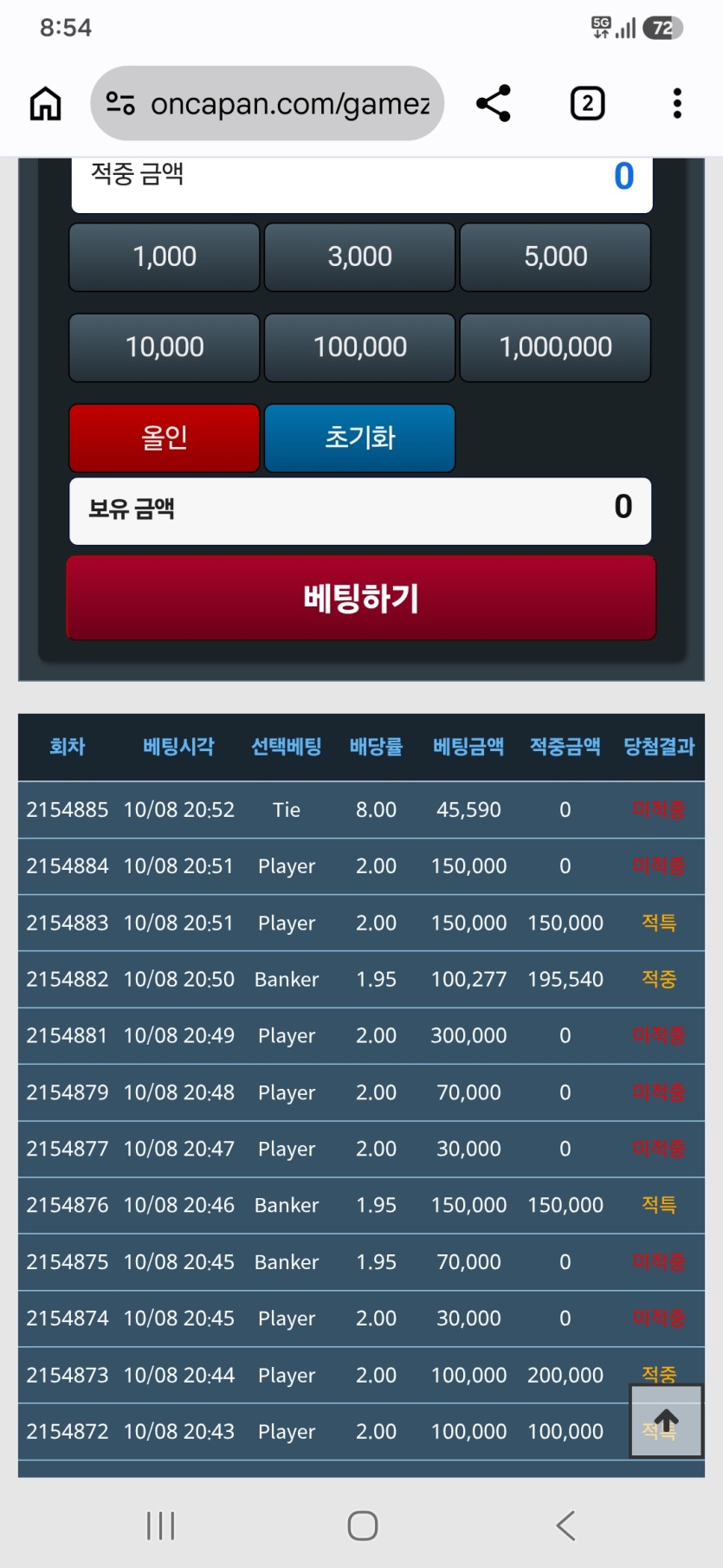 60만까지 잘 올렸지만(0)