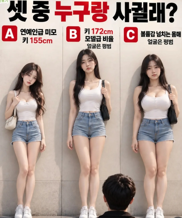 셋 중에 누구랑 사귀실건가요(0)