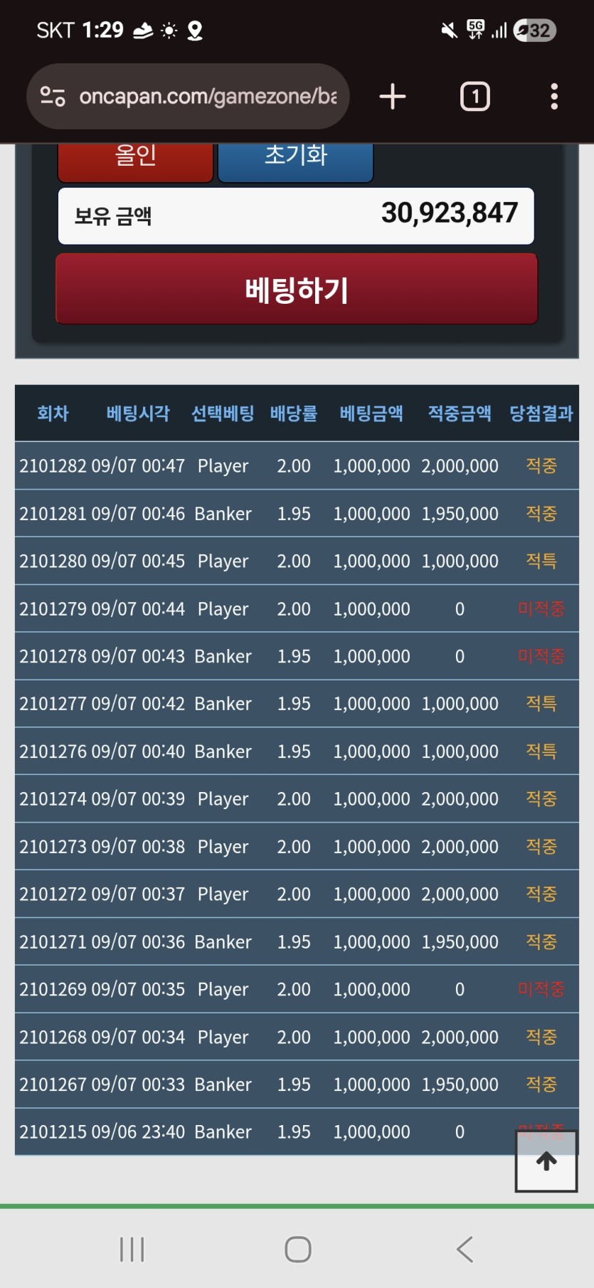 등이 많이 켜졌습니다.(0)