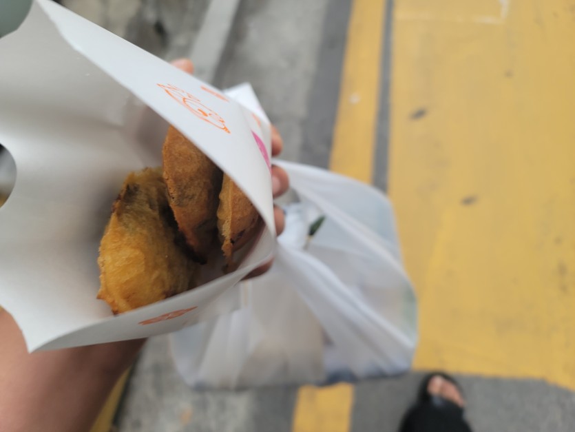붕어빵이랑 한솥 포장해서(0)