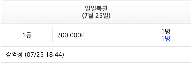 장꺽정님 1등 추카드립니다 ^..^(0)