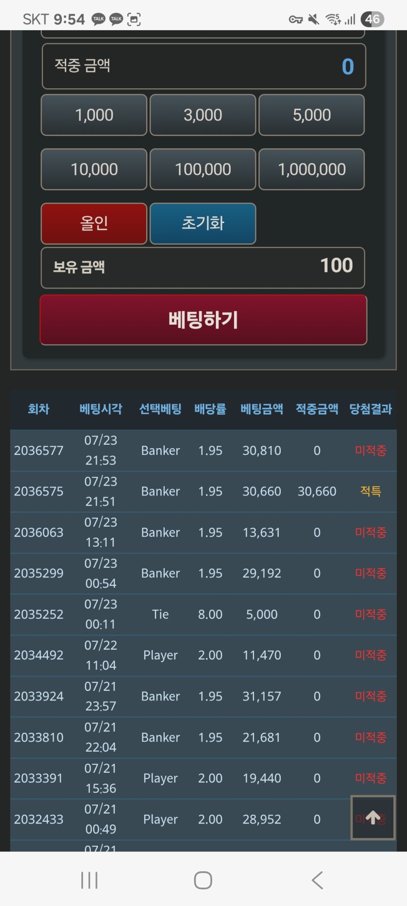 포바 9연패 달성(0)