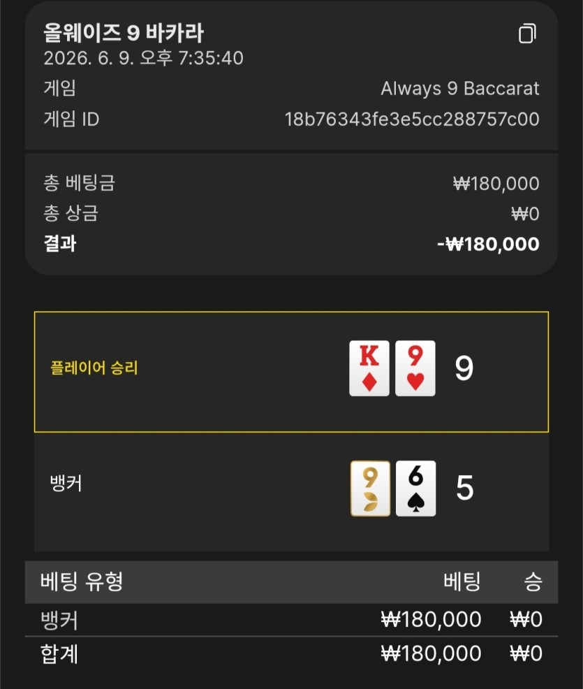 와 올웨이즈 9로 다 꼴을뻔했네요(1)