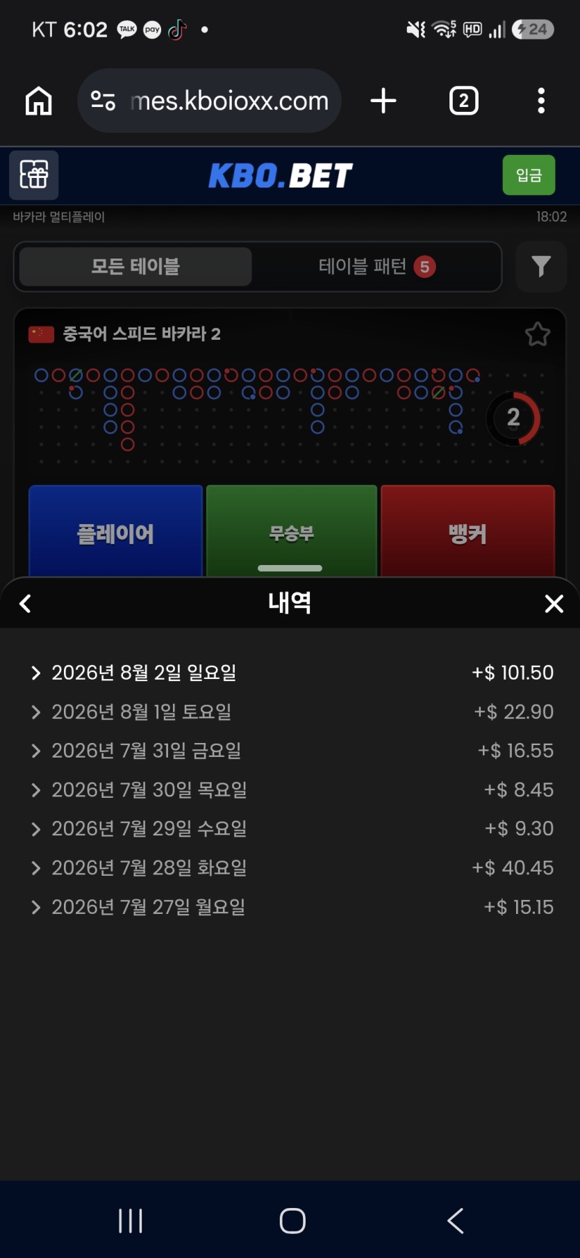 1억만년만에 하루 100달라먹어보네(0)