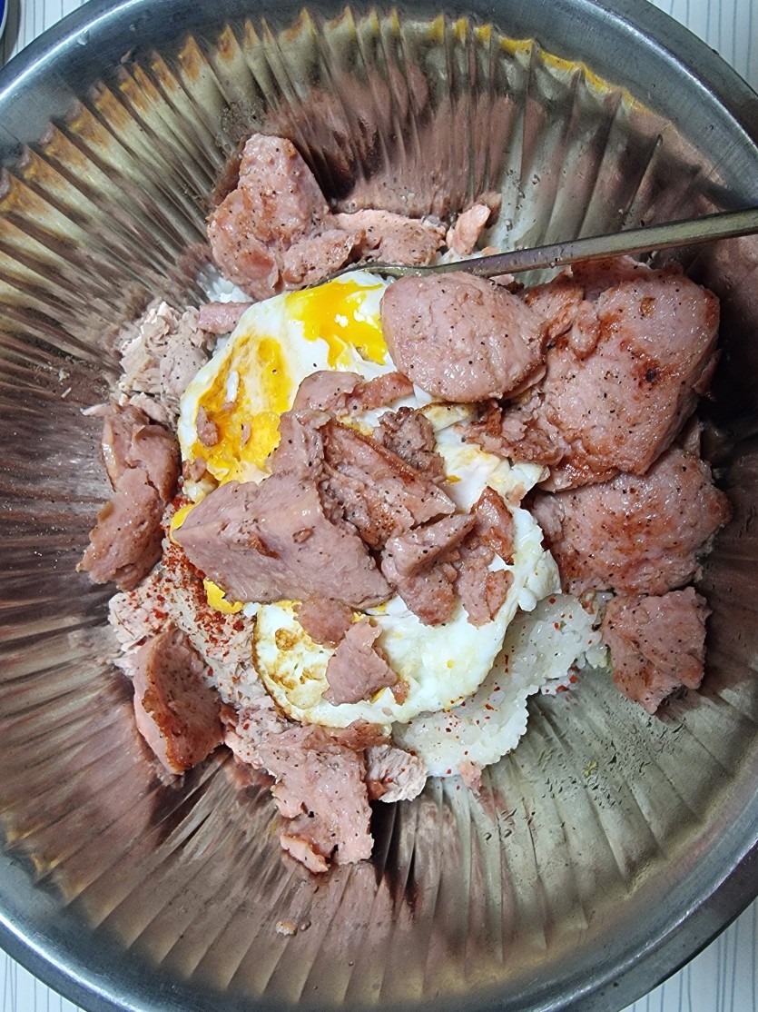 리챔 참치 후라이 양푼이 비빔밥(0)