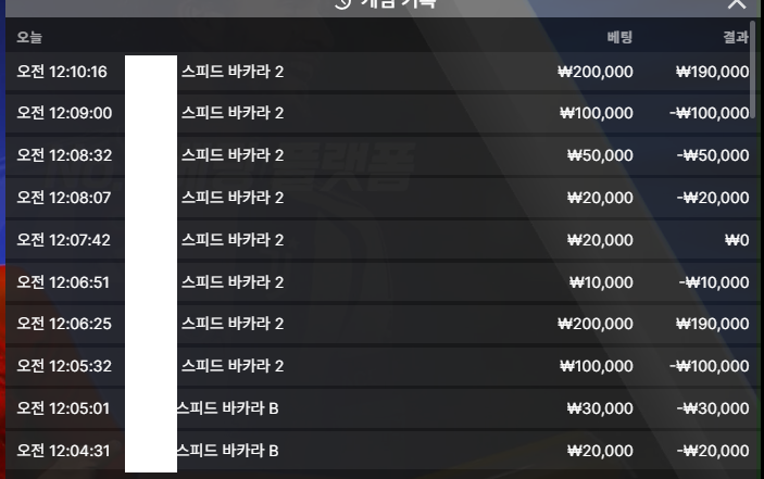 오늘의 바카라 운세(0)