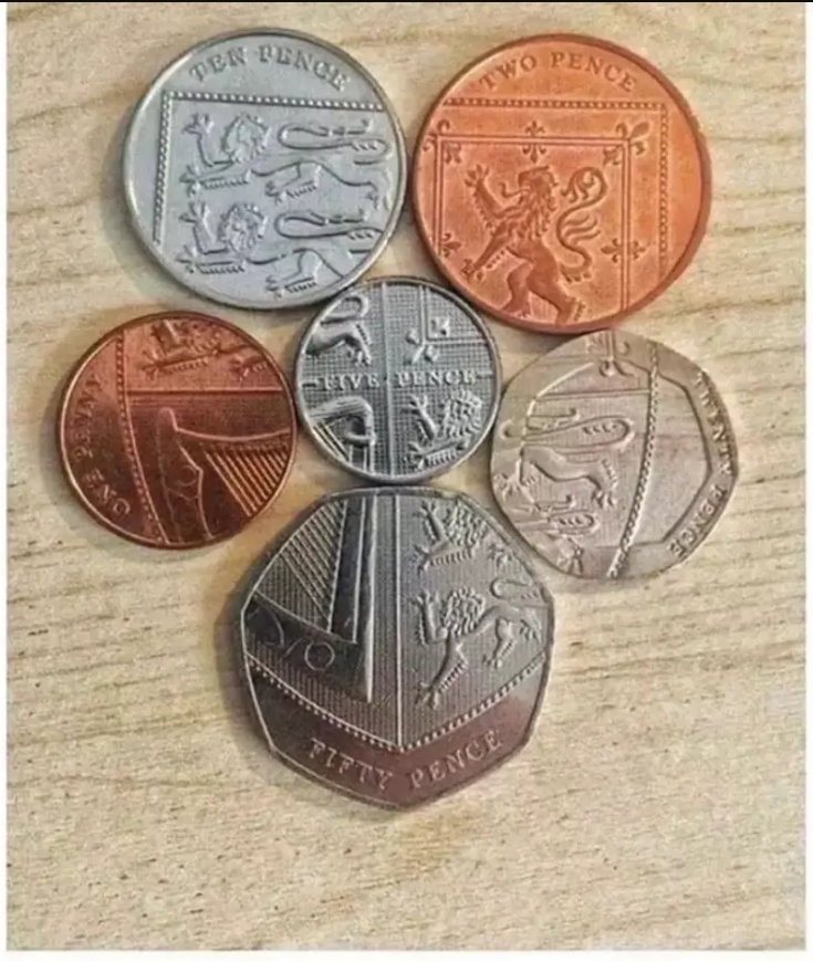 영국  동전을  전부다모으면 생기는일......(0)