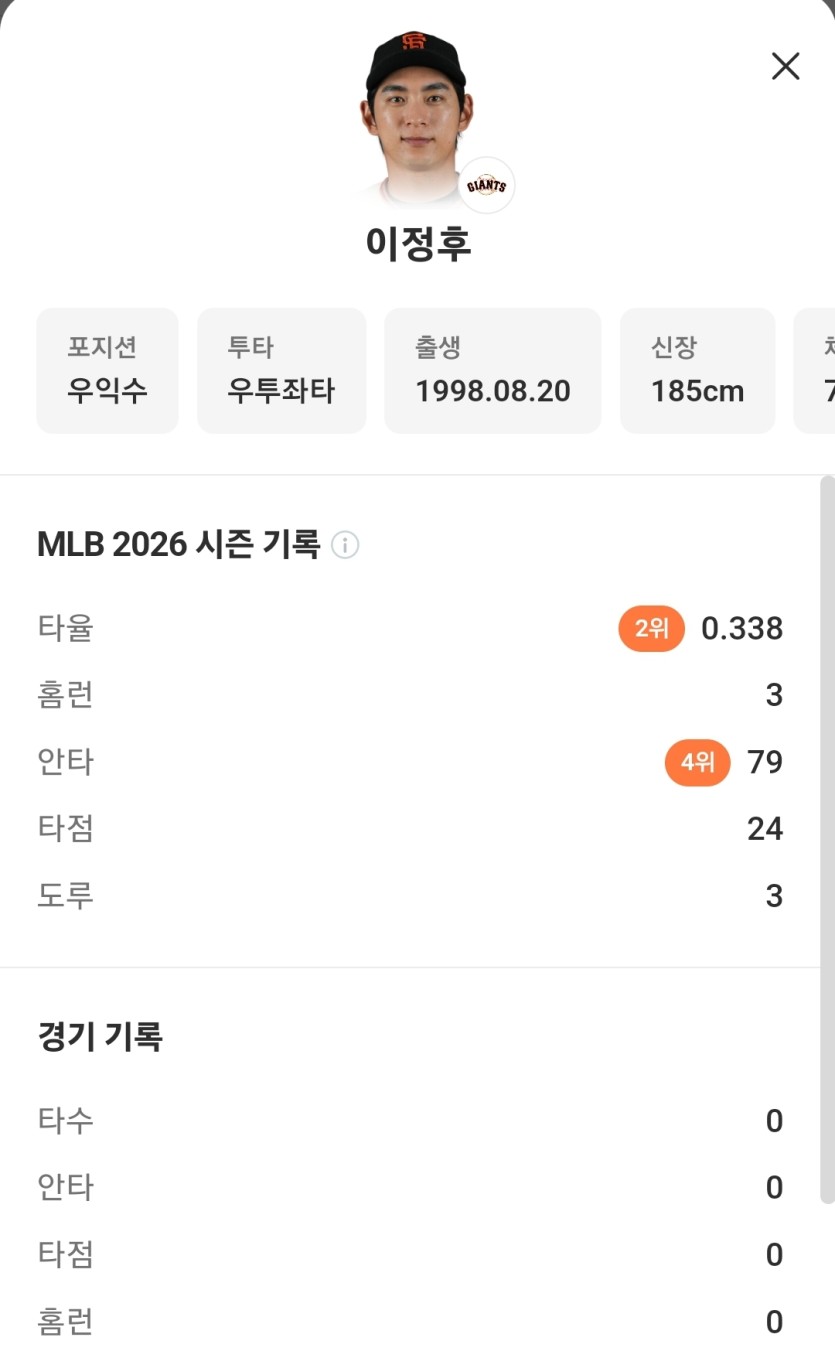 정후경기(0)