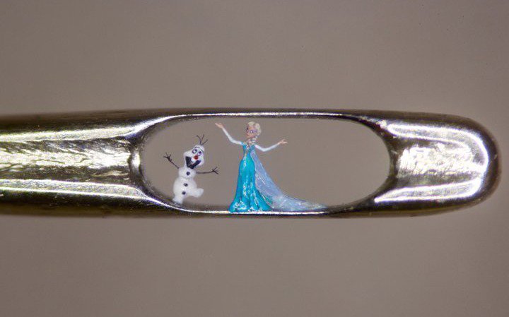 현미경으로만 볼수있는 바늘구멍 조각(5)