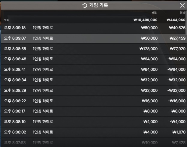 혹시 1인칭 하이로 하시는분있나요?(0)