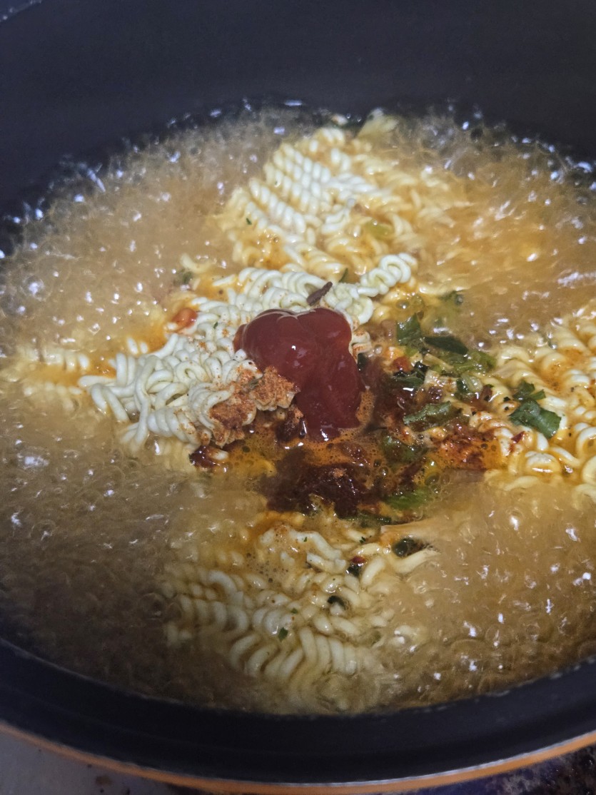 케찹라면 후기입니다(0)