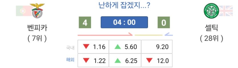 벤피카 배당 너무하노(0)