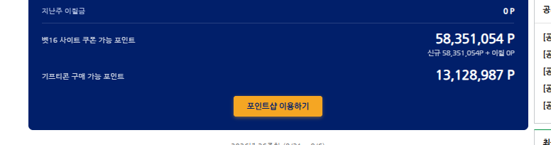 포전한도 5835만입니다(0)
