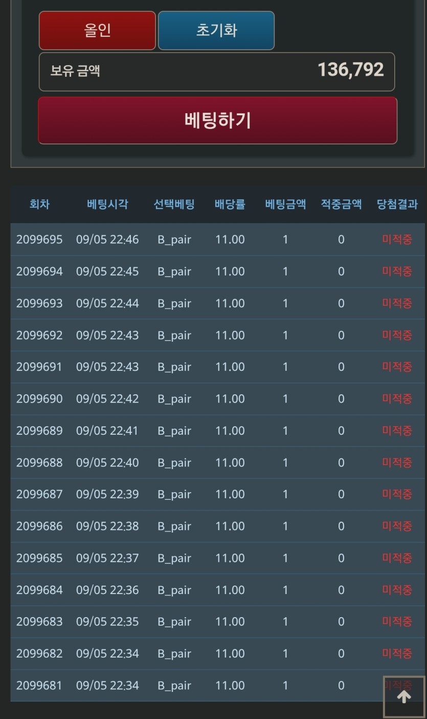 9/26 포근협 이상무(0)