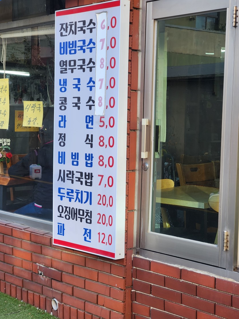 동네  다쓰러져가는 분식집도.(0)