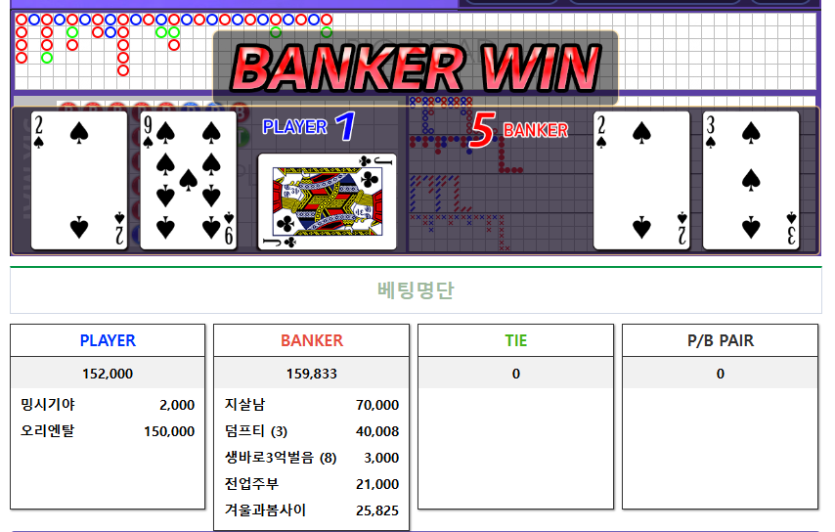 포바 퐁당 장줄 9연승(0)