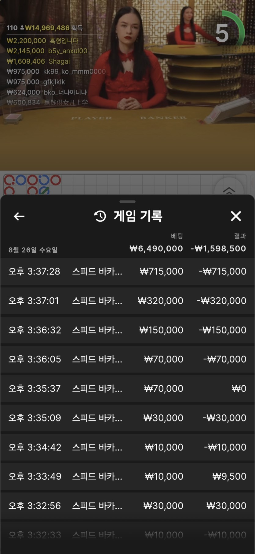 랩터님배) 굿럭입니당님 가나다라마가마님 5만릴 사전인증(0)