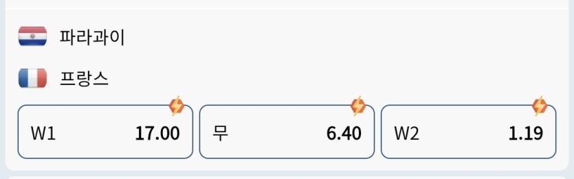 파라과이 프랑스.베당좋네요(0)