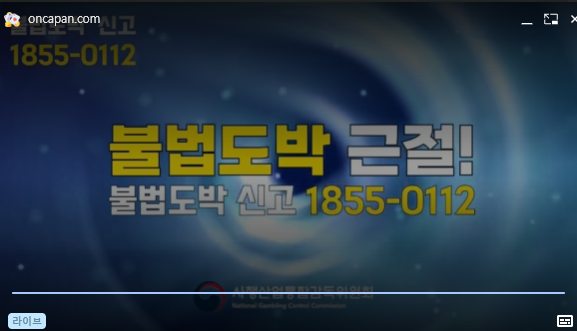 제가 온카라이브에서 무서운걸봤네요(0)