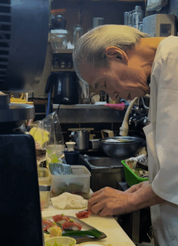 오사카 우메다 할아버지가 운영하는 조용한 스시집(5)