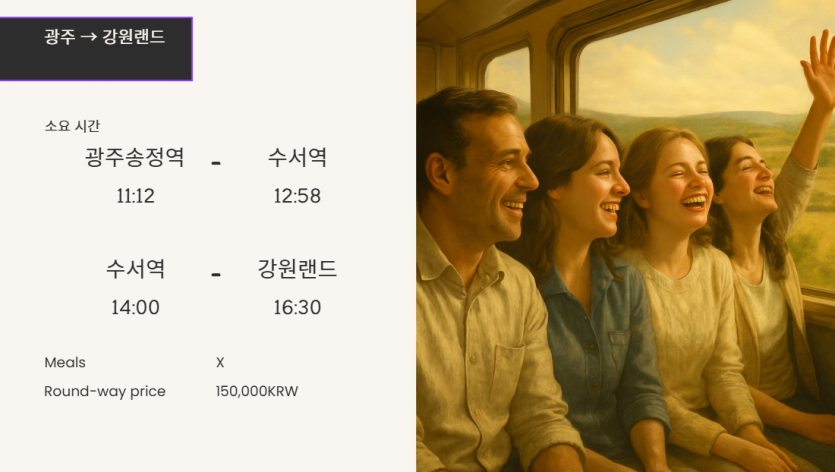 해외살기 (지원) 포트폴리오 강원랜드 계획 편(1)