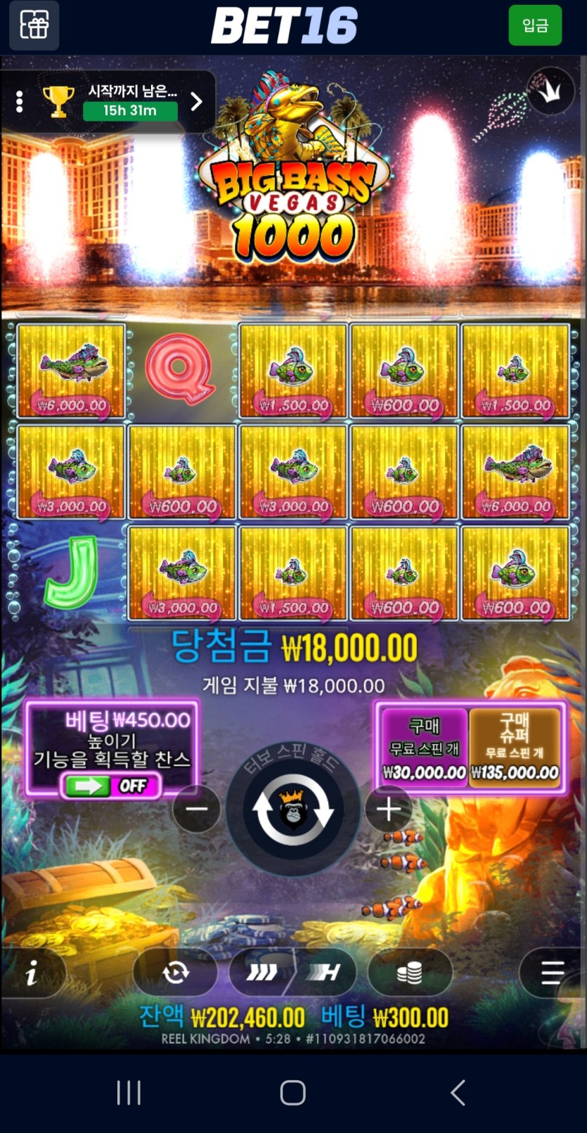 벳16 슬롯 후기(3)