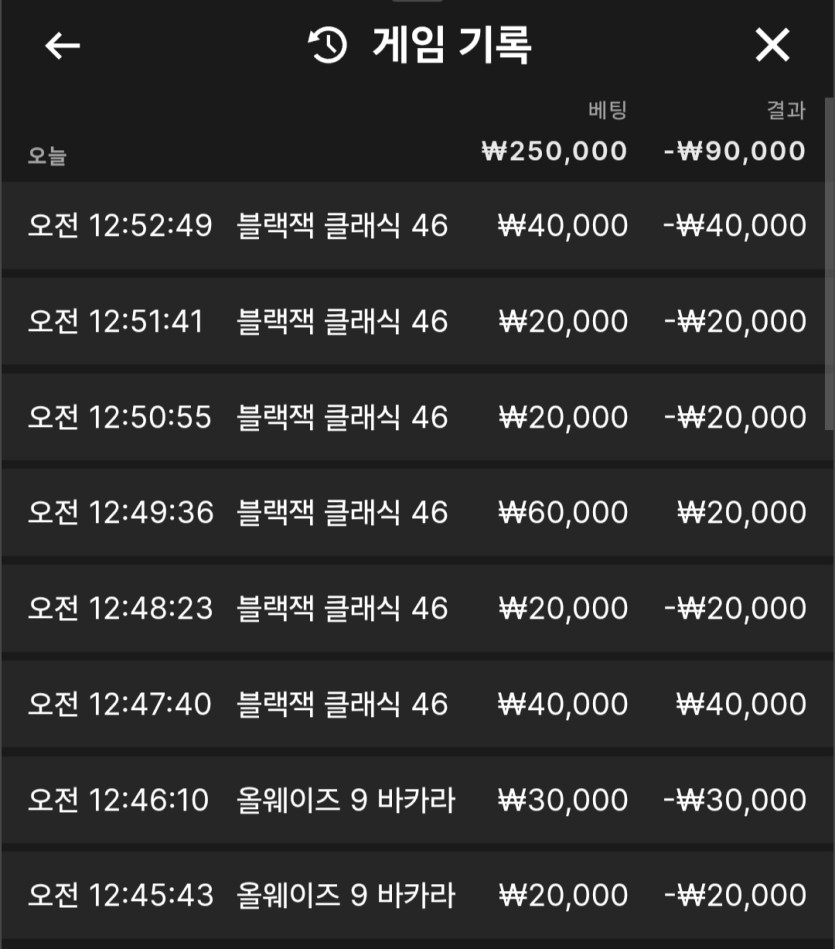 케이카 카지노 후기(0)