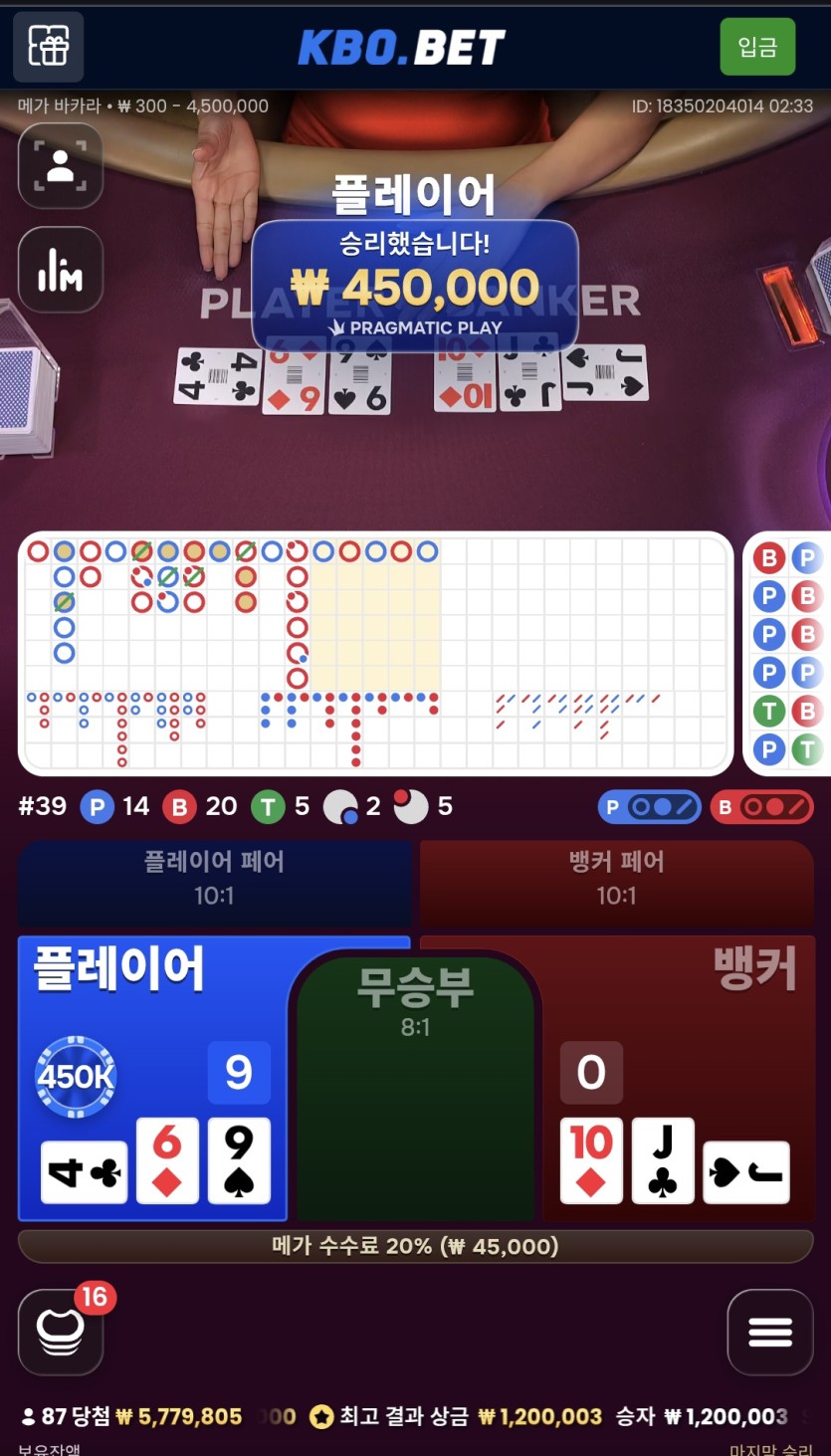 크보벳 메가바카라(0)