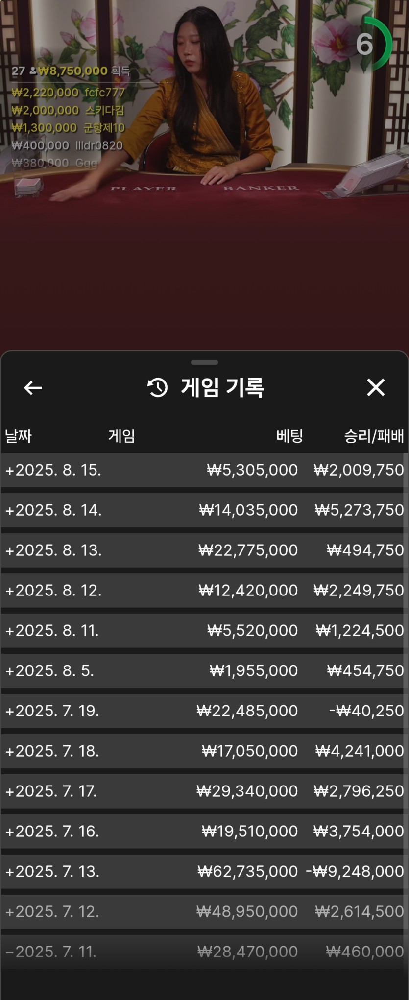 비제휴 바카라 후기(1)