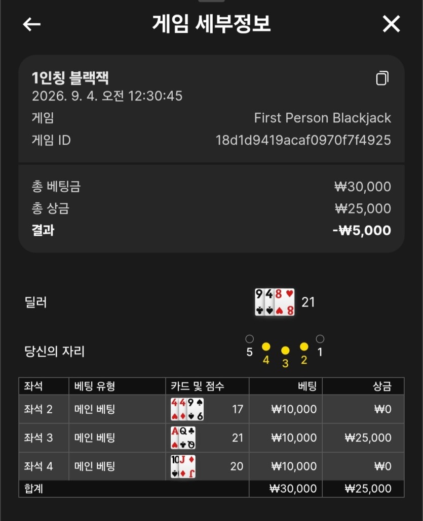 유로88 1인칭 블랙잭(0)