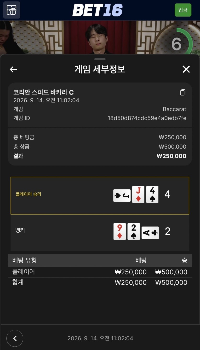벳 16 후기(0)
