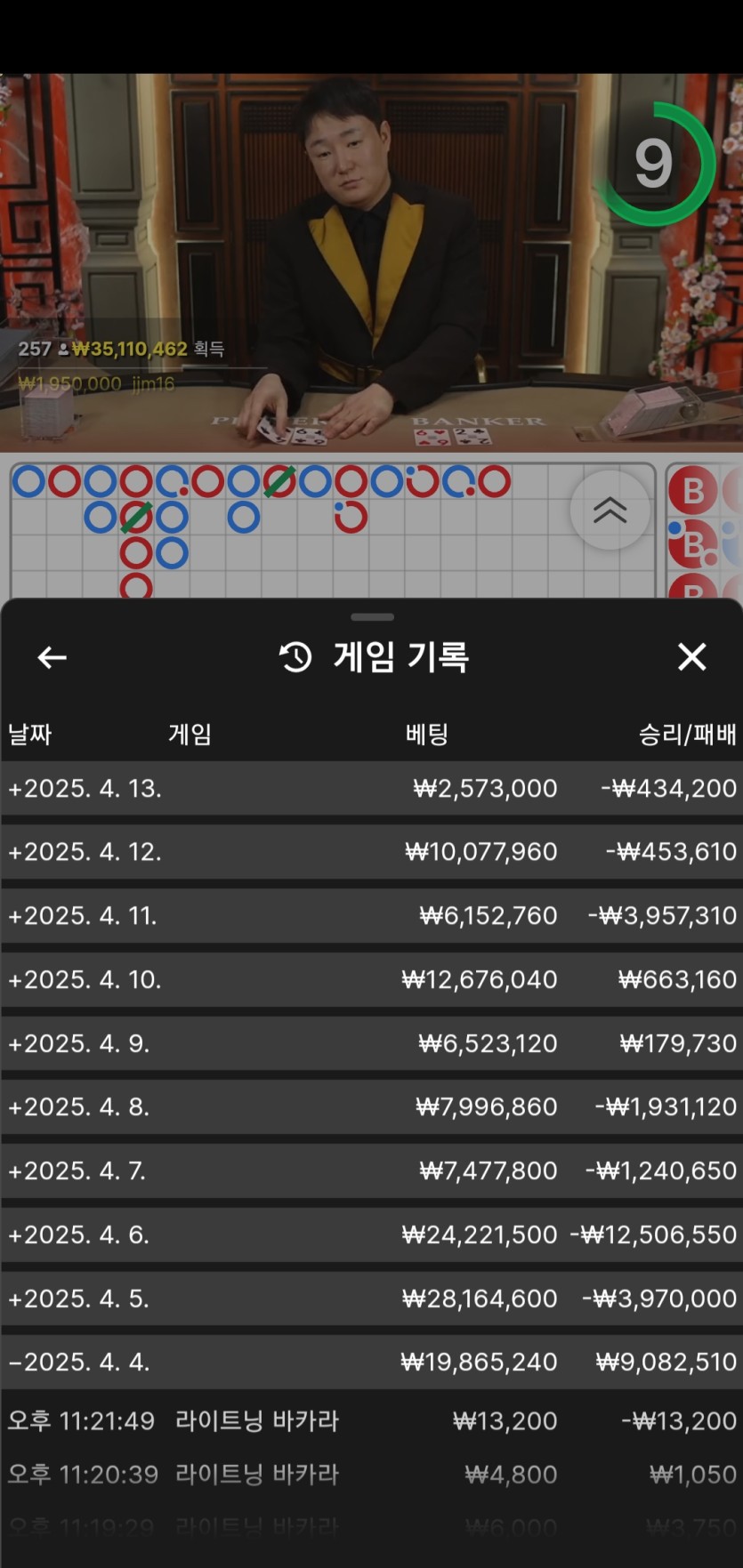 크보뱃 일요일 바라카(0)