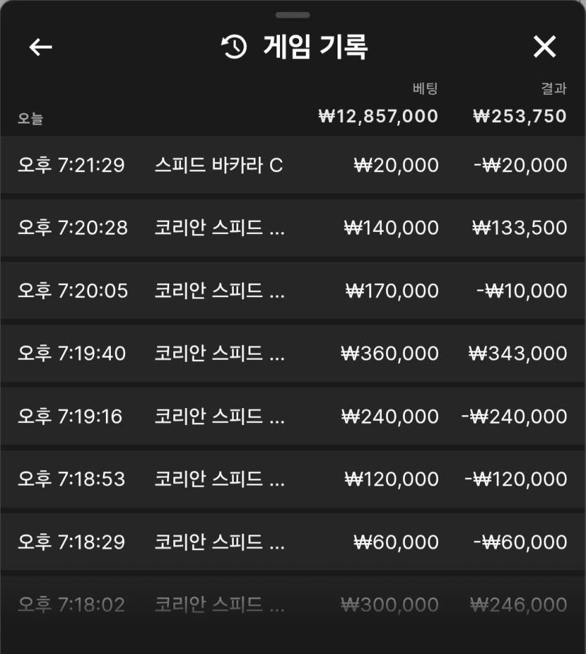 윌럼프 유로88 바카라 10/16 (5일차)(0)