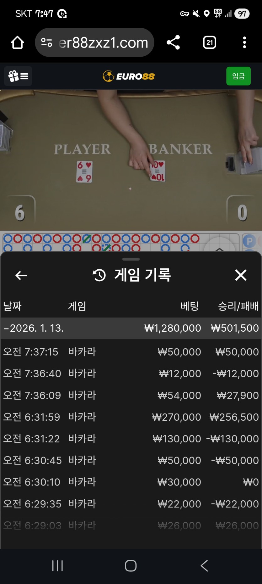 유로88 바카라후기(0)