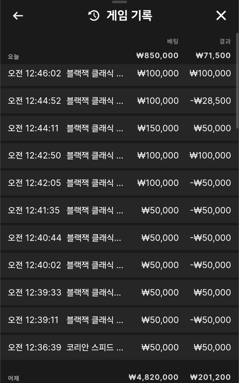 케이카 블랙잭(0)