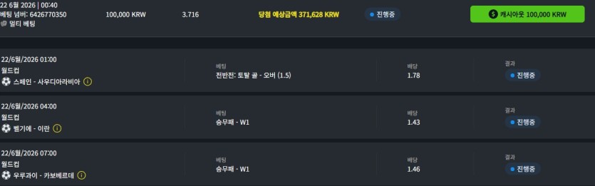 유로 오즈 위즈 크보 월드컵이벤트 베팅(0)
