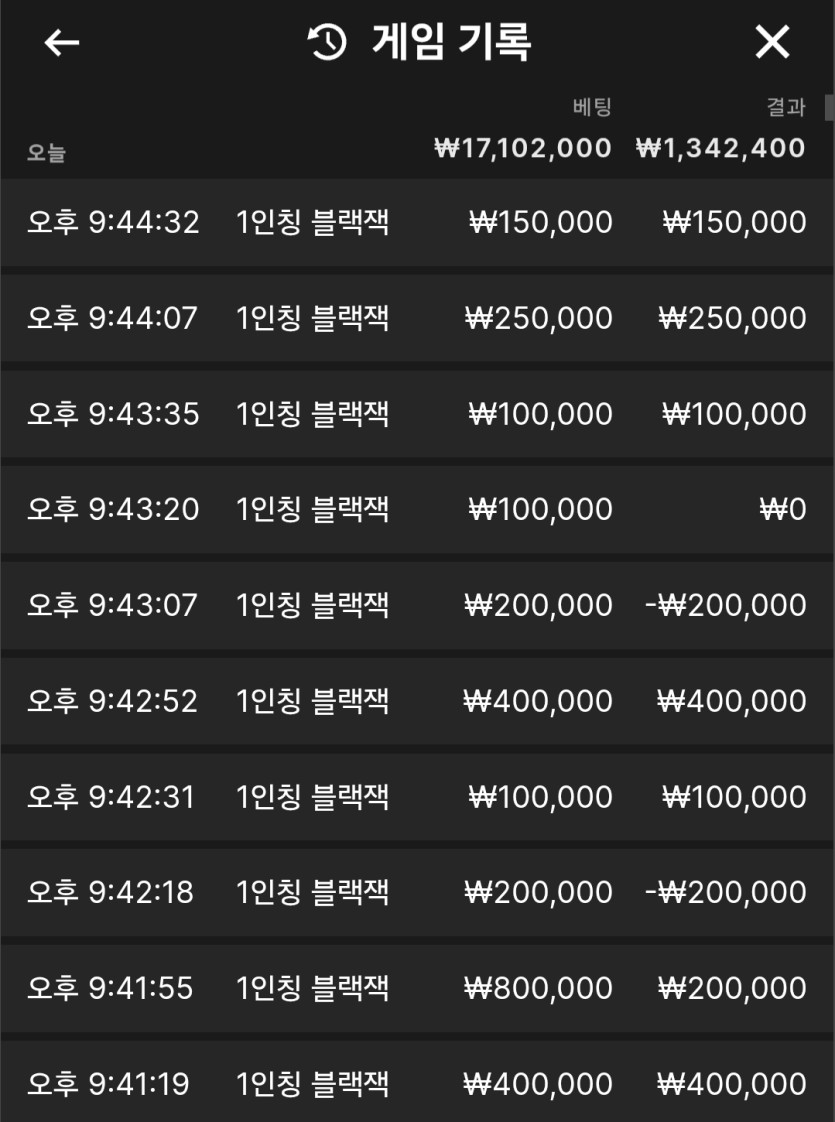 유로88 1인칭 블랙잭 마무리(0)