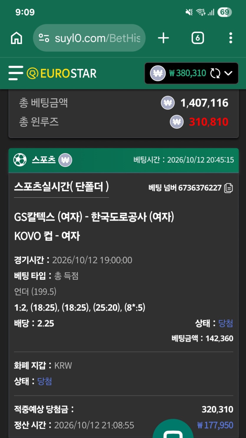 유로스타 배구(0)