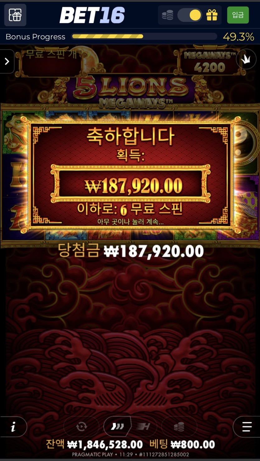 벳 16 포전 후기(2)