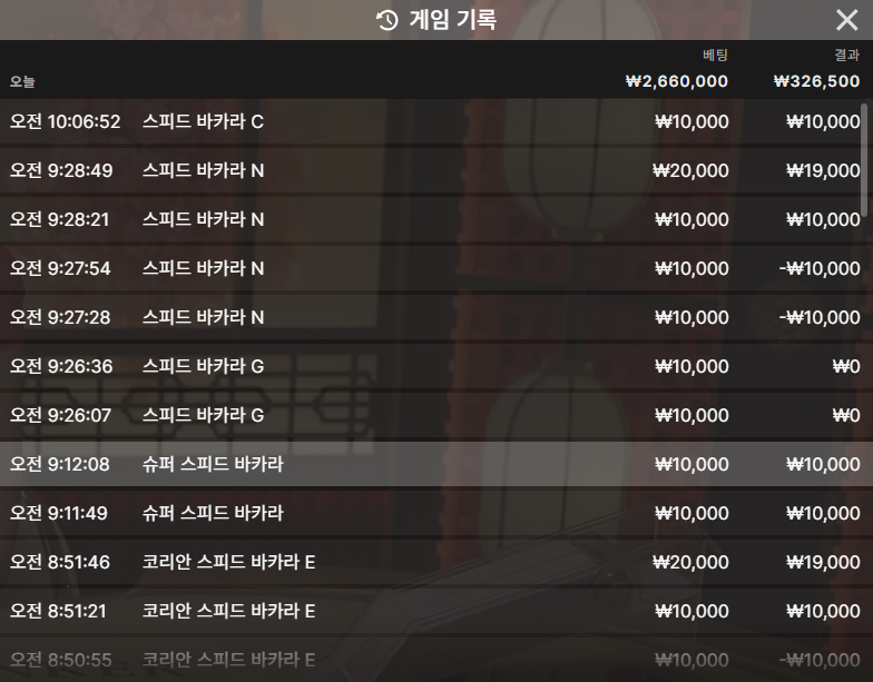 유로88 바카라 후기 2일차.(0)