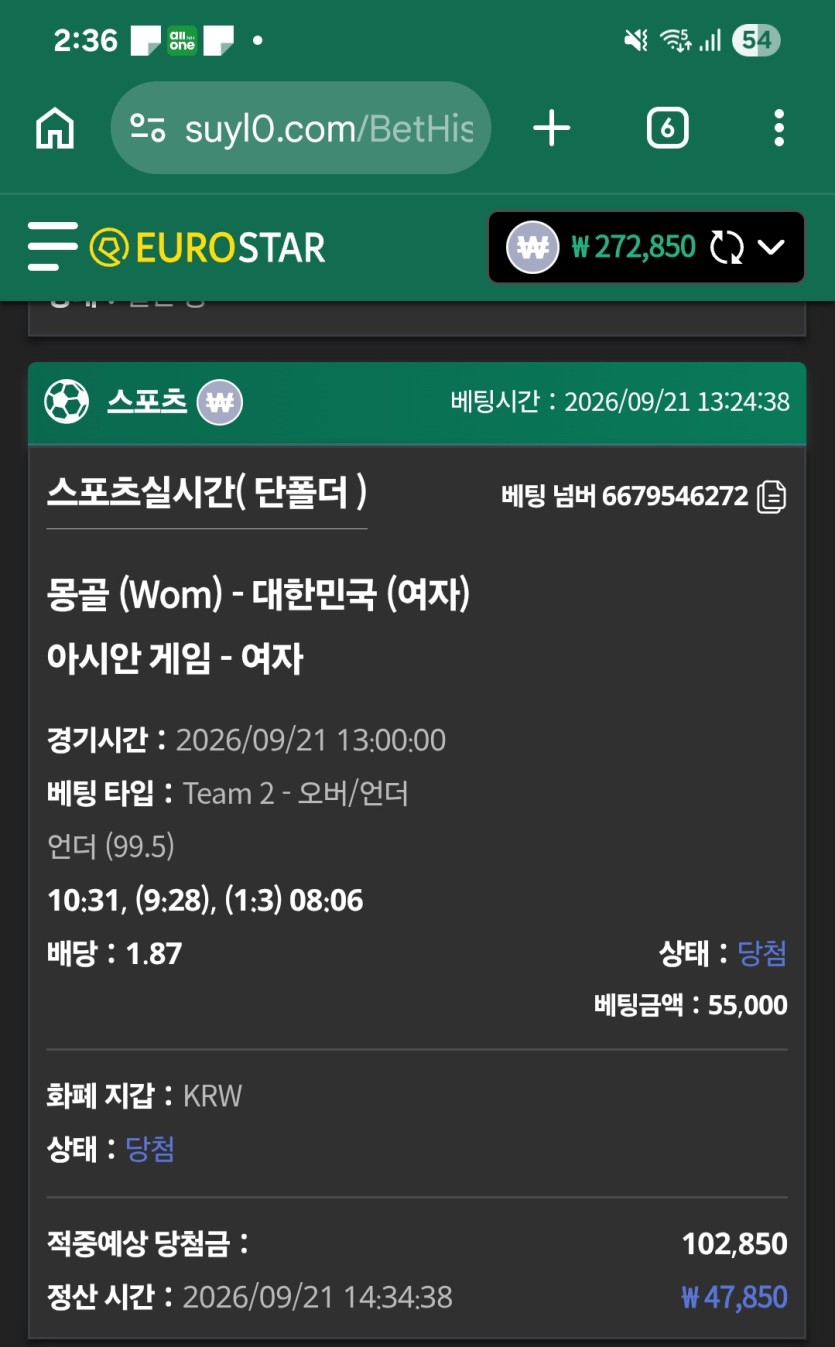 유로스타 농구(0)