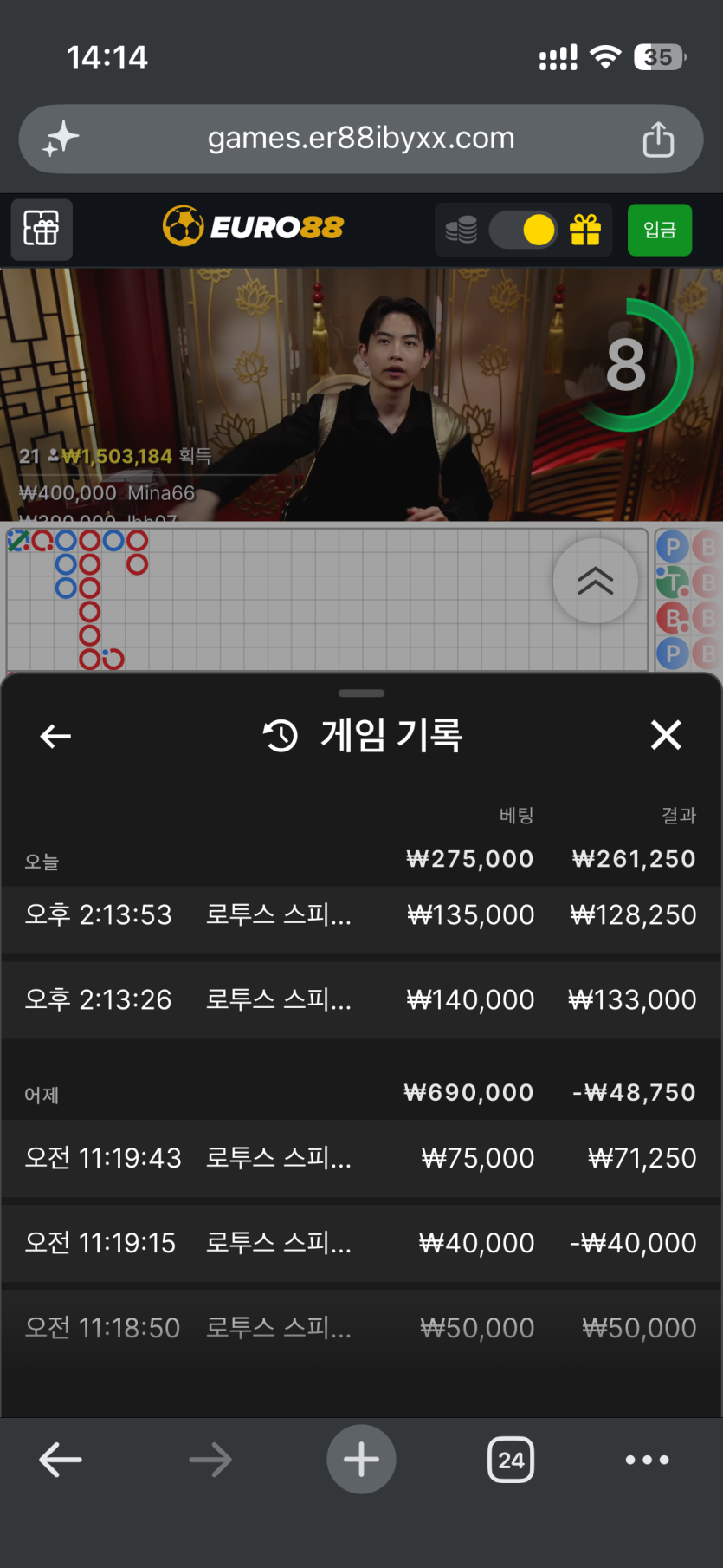 유로 88 후기(0)