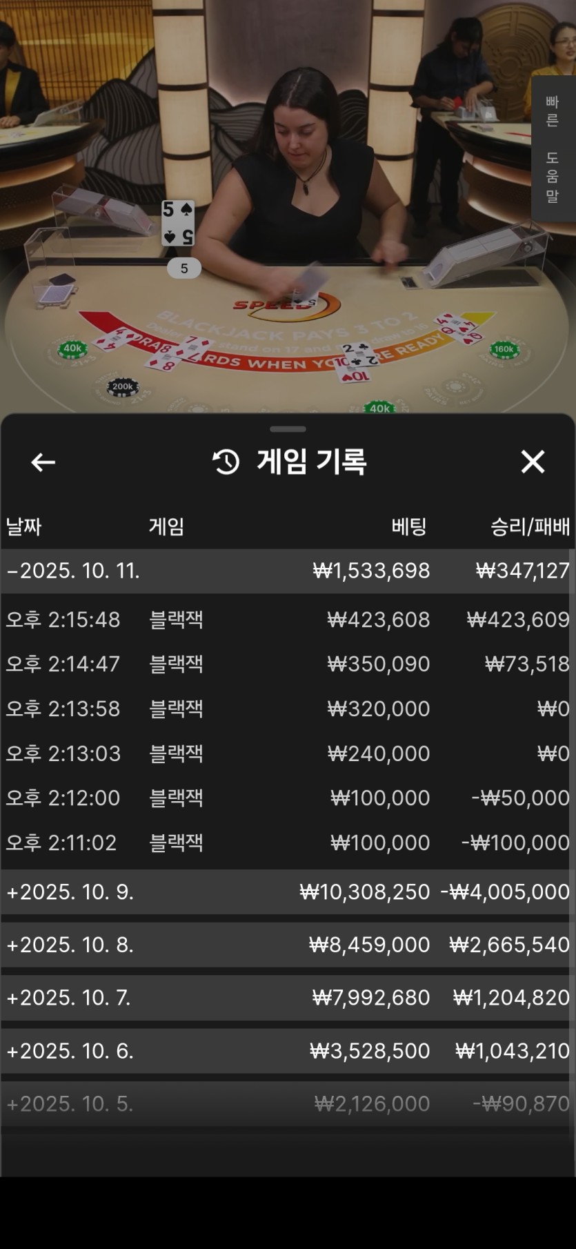 케이카 블랙잭(0)
