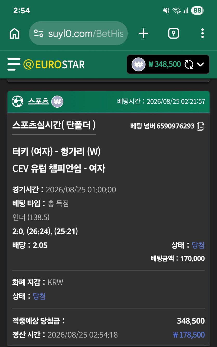 유로스타 배구(0)
