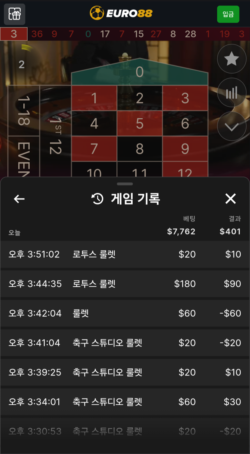 9/29 유로88 후기(0)