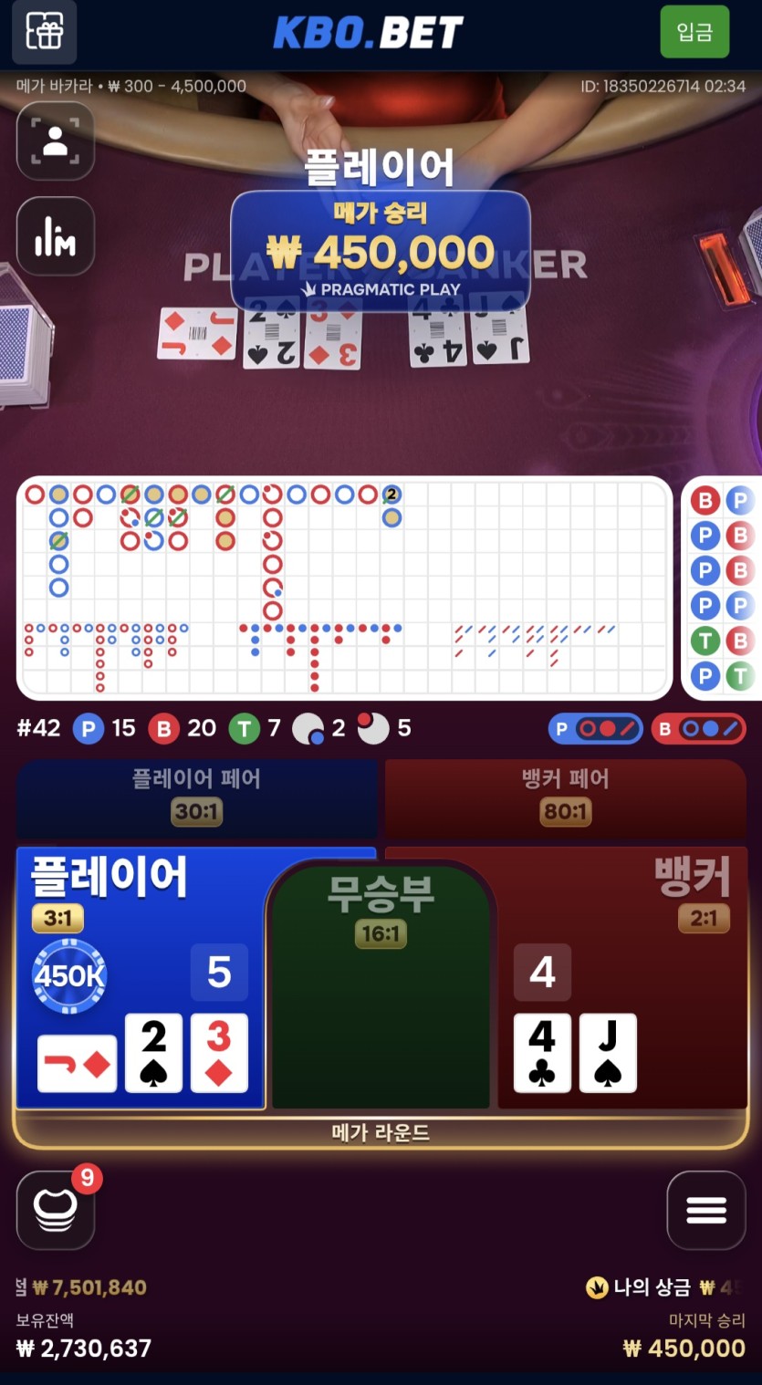크보벳 메가바카라(2)