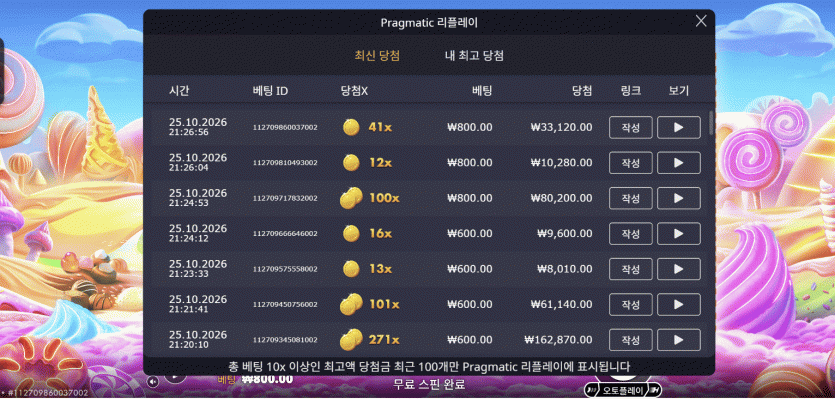 크보벳 스윗보난자1000(0)